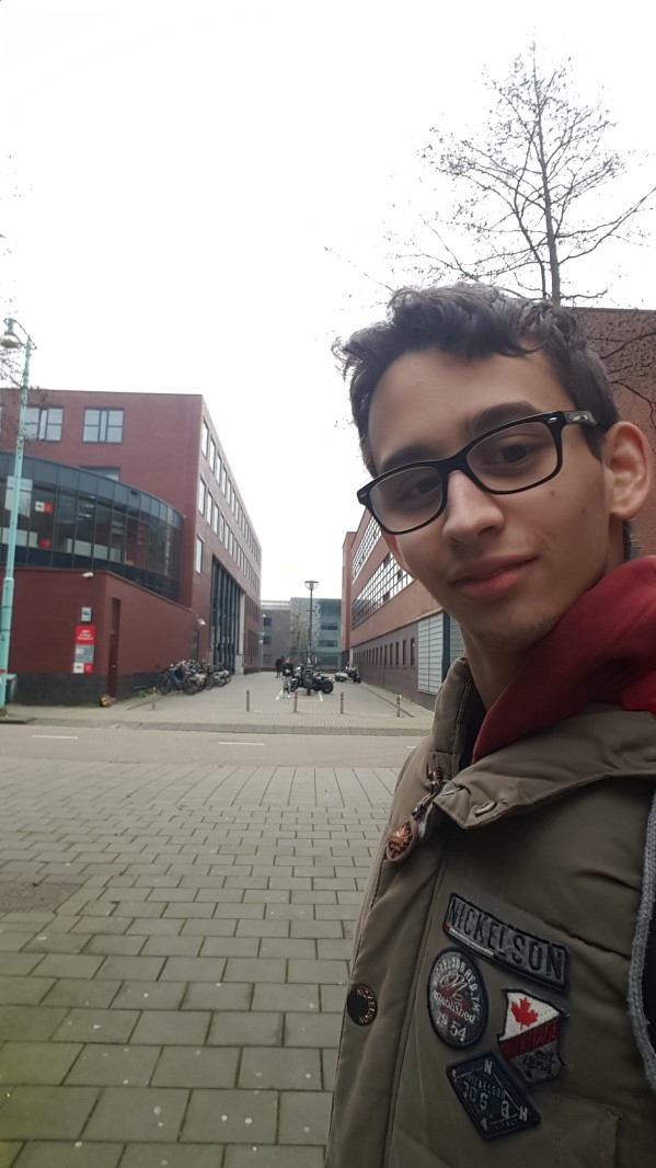 Jonge ondernemer van het ROC